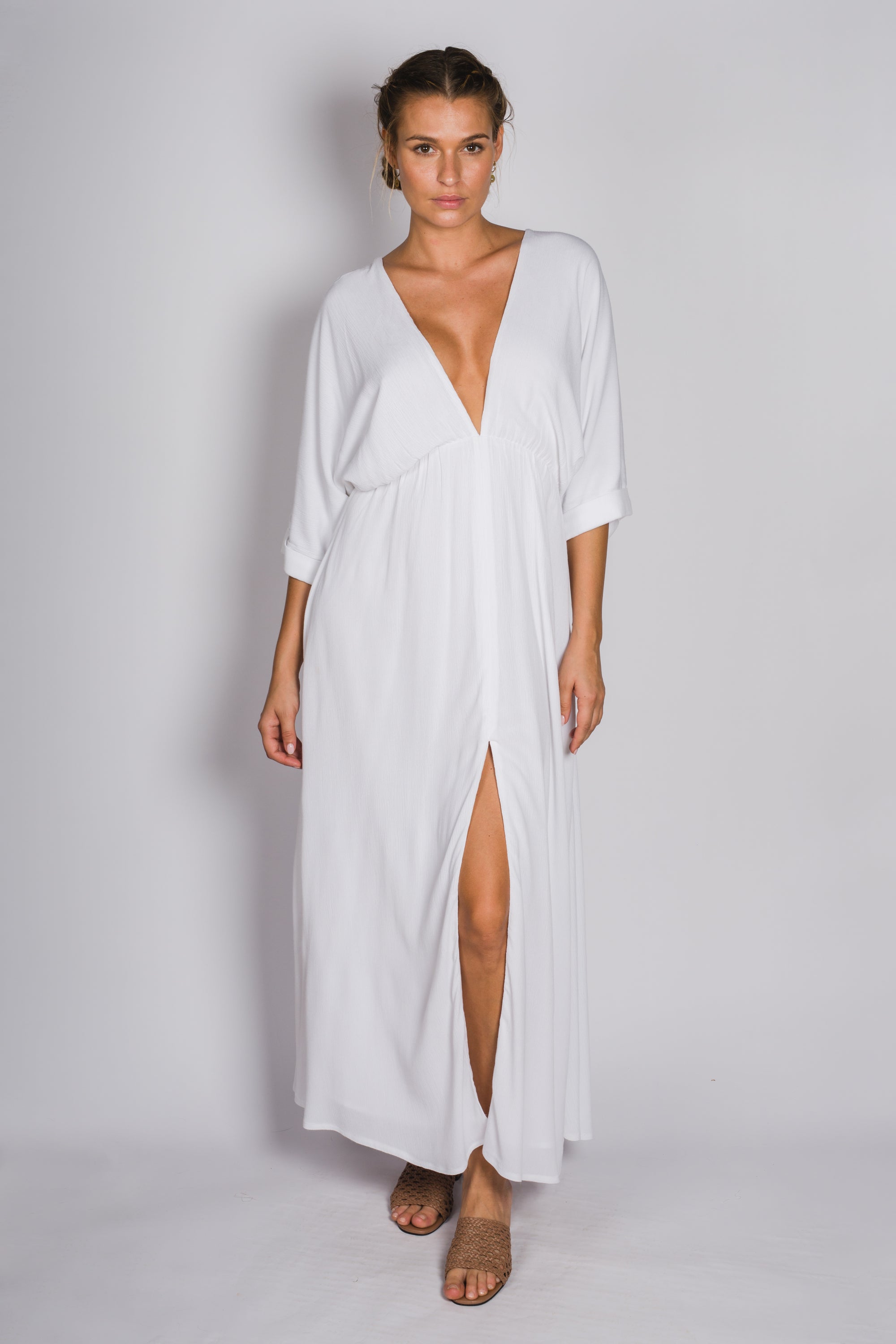 VERITY MAXI DRESS - WHITE