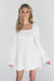 CALI DRESS-WHITE