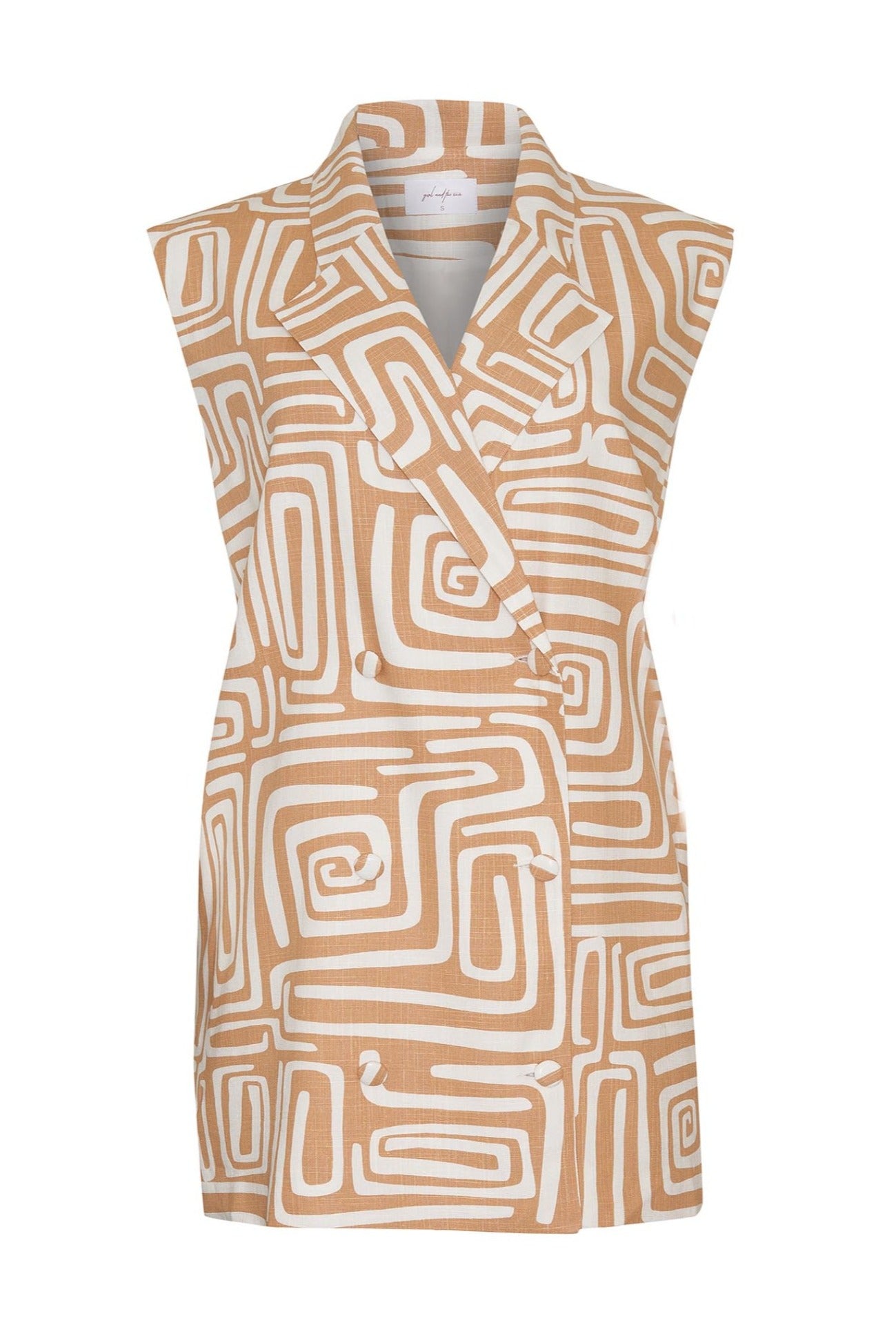 DANTE MINI DRESS - TERRAZA PRINT