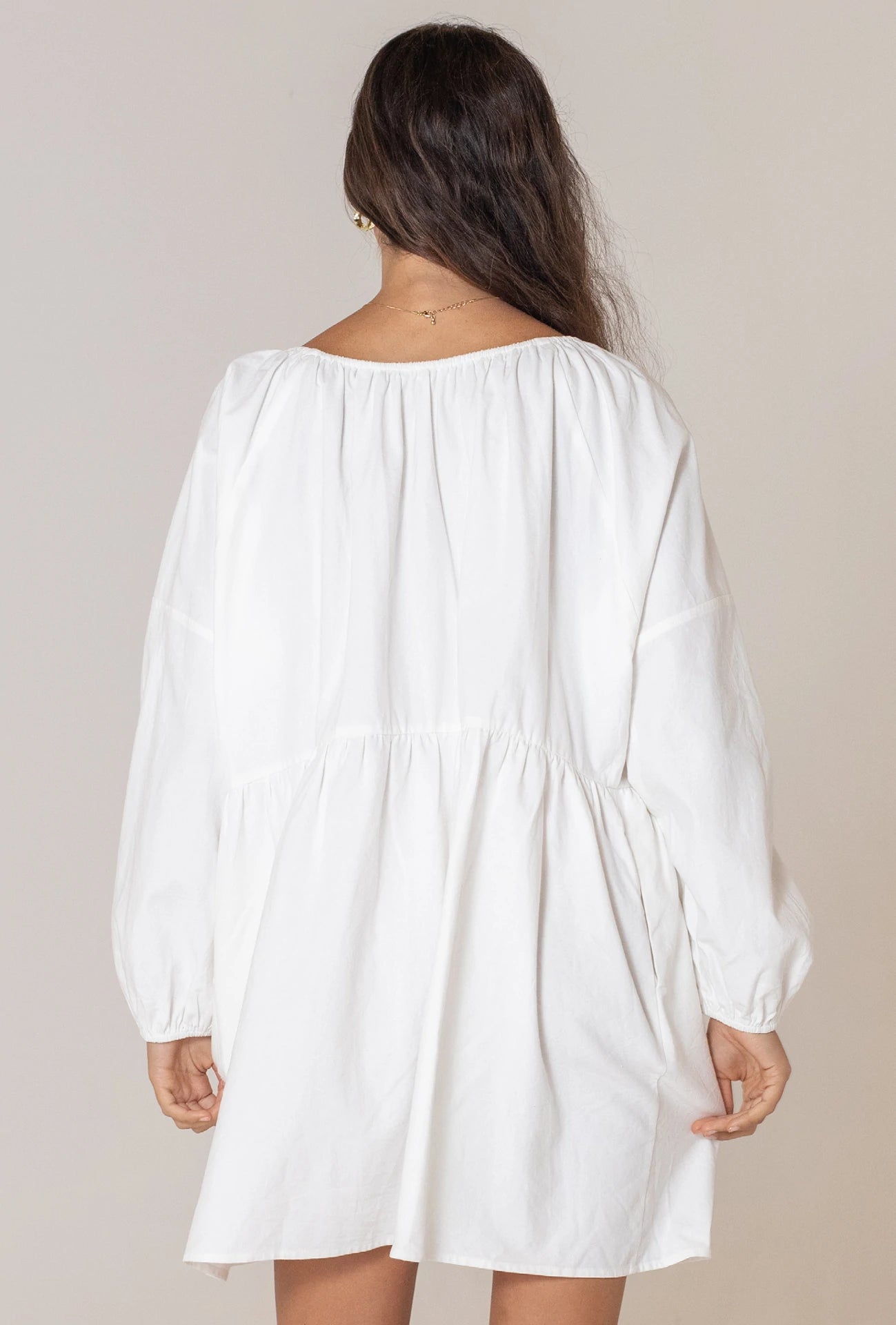 LEO DRESS - WHITE