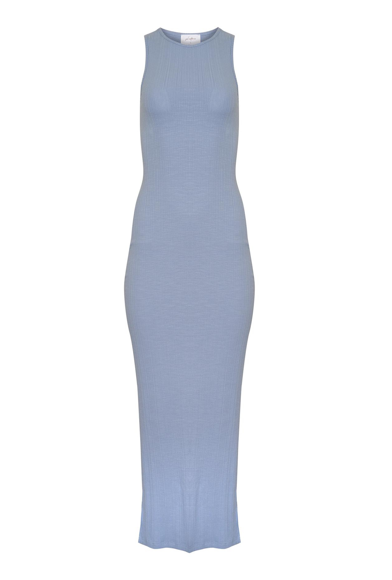 LACEY MAXI DRESS - DUSTY BLUE