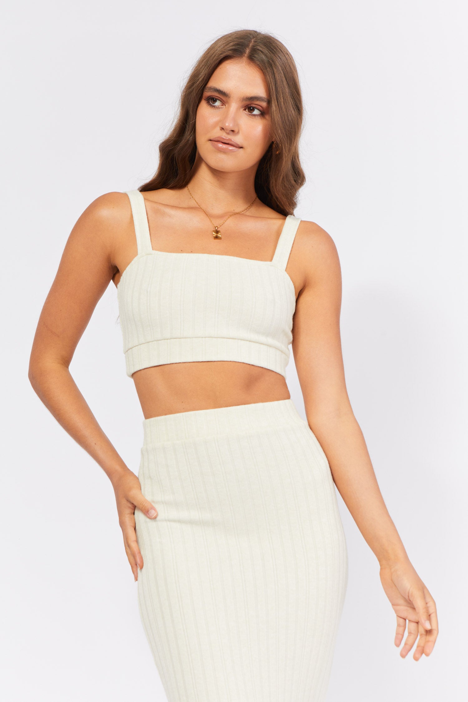 ELAINA CROP - CREAM