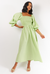 PAROS DRESS-APPLE GREEN