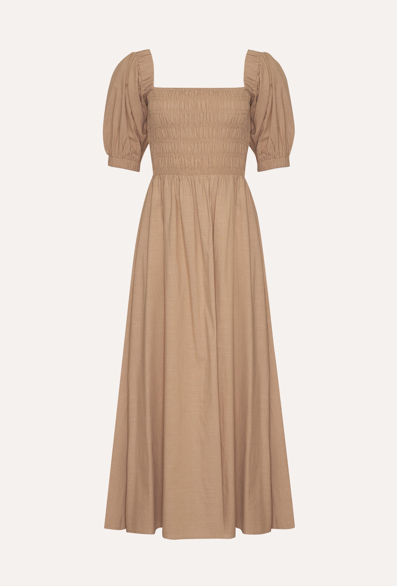 MALENA MAXI DRESS - SAND