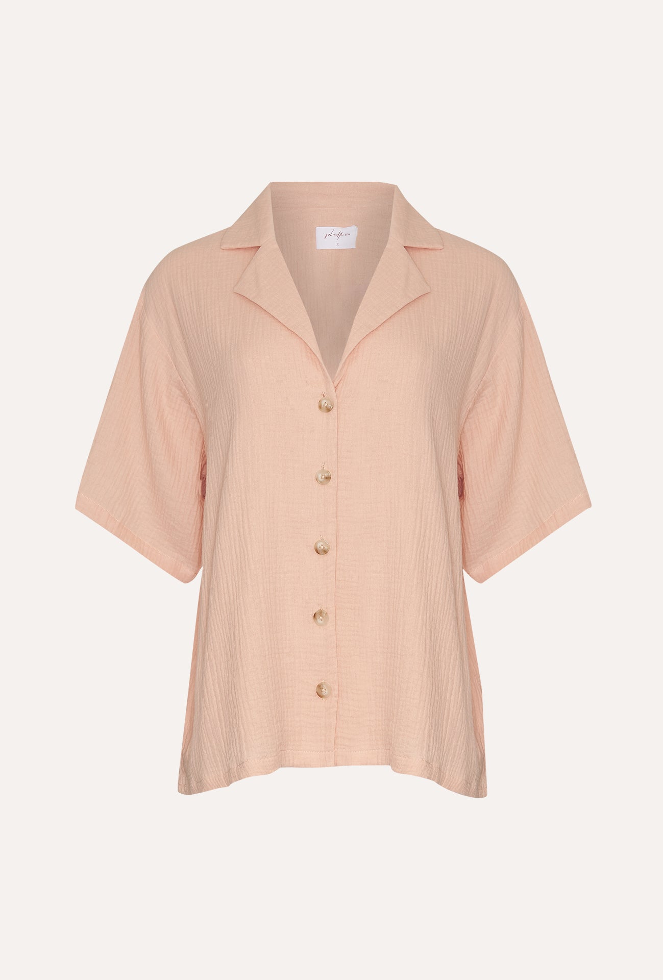 SAN REMO SHIRT - CORAL