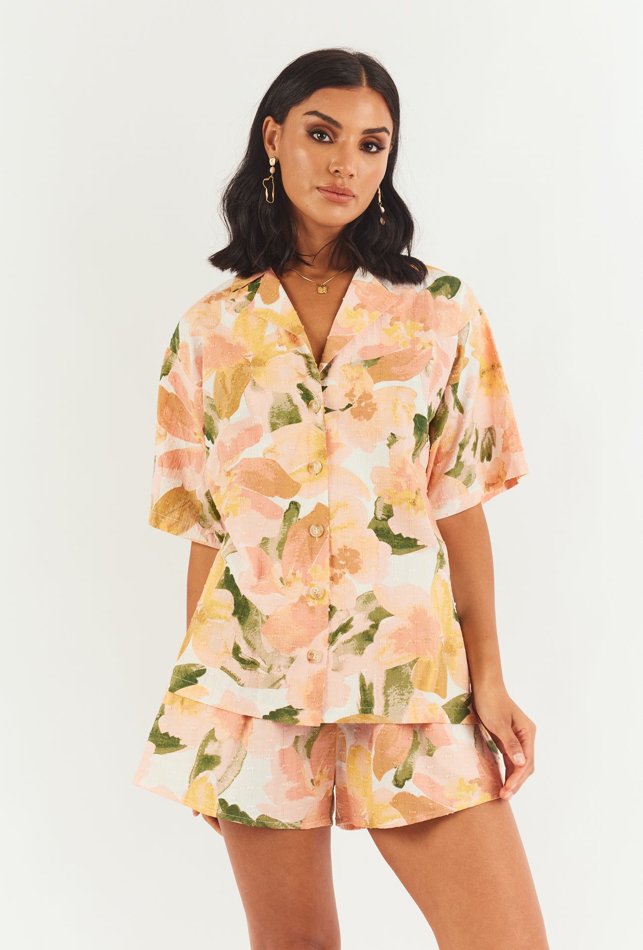 SAN REMO SHIRT - MALLORCA FLORAL
